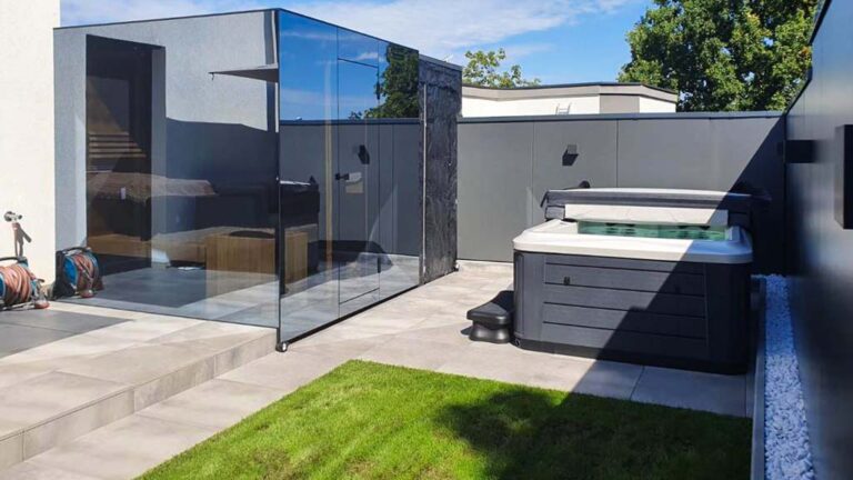 Gartensauna mit Whirlpool Ihr Gartenprofi